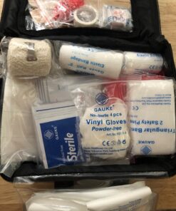 Professional 300 Piece (40 Unique Items) First Aid Kit | Emergency Medical Kits | Home, Business, Camping, Car, Office, Travel, Vehicle, Kids, Boat, Survival, Supplies 63 71Mn tS1EQL