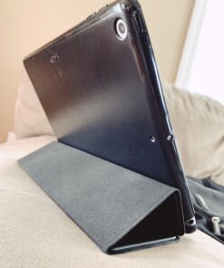 ESR for iPad 9.7 Inch Case, Trifold Smart Case Compatible with iPad 5th/6th Generation, Two-Way Stand, Slim and Lightweight, Auto Sleep and Wake, Ascend Series Case, Black 01black 47 71Mn6SOneKL