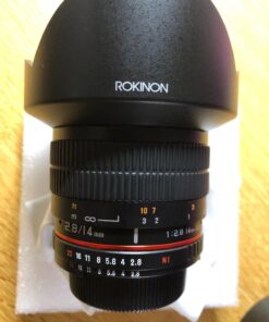 Rokinon 14mm f/2.8 IF ED UMC Ultra Wide Angle Fixed Lens w/ Built-in AE Chip for Nikon 53 71MnGgBsd7L