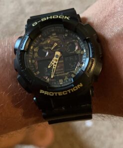 Casio Men's GA-100 XL Series G-Shock Quartz 200M WR Shock Resistant Watch Camouflage 16 71MnO1OtG6L