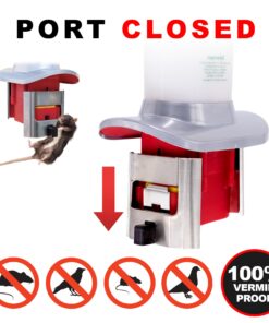 Alternative view of Roamwild Rat Proof Chicken Feeder kit - Rat Proof Poultry Feeder – Weather Proof - 8lbs Capacity