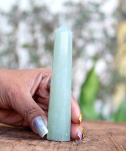 Jet Natural Green Aventurine Crystal Obelisk Healing Meditation Reiki Spiritual Gemstone Tower Gift Massage Approx 3 inch 14 71MnbXOPacL