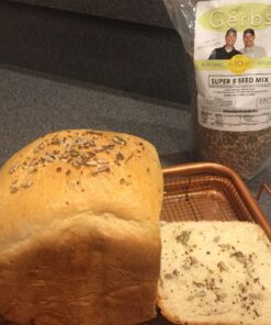 GERBS Super 5 Seed Snack Mix 2 LBS. Premium Grade | Top 14 Food Allergy Free | Resealable Bulk Bag | Made in USA | Raw Pumpkin Sunflower Chia Hemp Flax Seed Trail Mix | Gluten Peanut Tree Nut Free 5 Seed Mix 2 Pound (Pack of 1) 20 71Mo73ap0QL