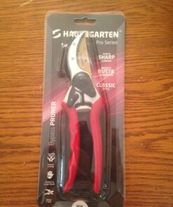 Haus & Garten ClassicPRO 8.5" Bypass Pruning Shears - Premium Garden Shears - Use As Gardening Shears, Garden Clippers, Handheld Heavy-Duty Professional Pruning Shears For Gardening & Pruning Scissors 49 71MqA6ibRsL