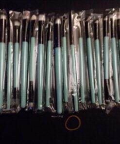 KOLIGHT® 20 Pcs Pro Makeup Set Powder Foundation Eyeshadow Eyeliner Lip Cosmetic Brushes (Black+Green) Black+Green 35 71MqIC4PXSL