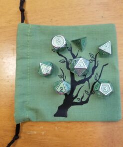 Q-Workshop Ent Green & Black Dice Bag 6 71MqO8F6p2L