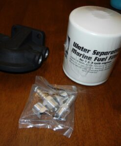 Moeller Water Separating Fuel Filter System (3/8" NPT, Cast Aluminum, Universal/Mercury/Yamaha) 10 71MqkYqN4L