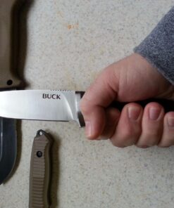 Buck Knives 0863BRS Selkirk Fixed Blade Knife with Fire Striker and Nylon Sheath,Brown 37 71Mr6vAnBaL