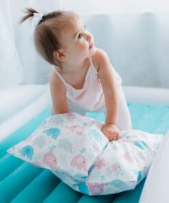 Little Sleepy Head Toddler Pillowcase 13 x 18-100% Cotton & Hypoallergenic (Elephant) Elephants 13 x 18 Inch 27 71Mre7XR0HL