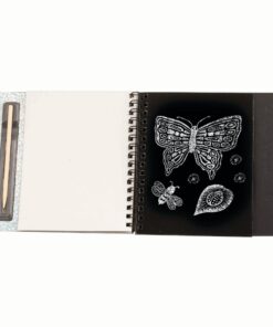 Melissa & Doug Scratch Art Doodle Pad With 16 Scratch-Art Boards and Wooden Stylus - Color Scratch Pads, Arts And Crafts For Kids Ages 4+ 21 71MsXzBQ3SL