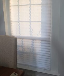 Redi Shade No Tools Original Light Filtering Pleated Paper Shade White, 36 in x 72 in, 6 Pack 36 in x 72 in, 6-pack 45 71Msyr gvHL