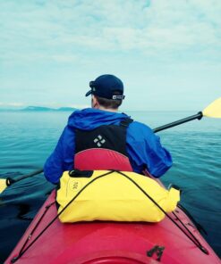 KastKing Dry Bags,100% Waterproof Storage Bags,Military Grade Construction for Swimming,Kayaking,Boating,Hiking,Camping,Fishing, Biking,Skiing A:clear Window Dry Bag-yellow-10l 30 71MtChDsYtL