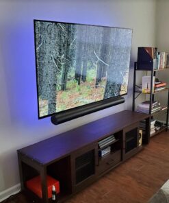 PowerBridge Two-CK Dual Outlet TV Cord Hider for Wall Mounted TV’s - Recessed in-Wall Cable Hider System for Power & Low Voltage - Matches Existing Outlets - Hide Wires with This Easy DIY Install Kit Dual Power 94 71MuW2rZoL