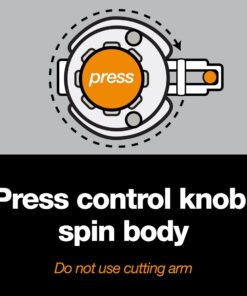 Fiskars Circle Cutter with 3 Replacement Blades - 1" to 8” Cut Length - Arts and Crafts Paper Cutter - Clear/Orange Paper Cutter & Refill Blades 28 71Mv1AHBdqL