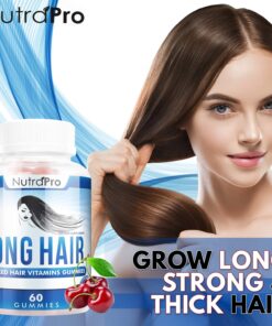Alternative view of NutraPro Long Hair Gummies – Anti-Hair Loss Supplement for Faster Hair Growth of Weak, Thinning Hair – Grow Long Thick Hair & Increase Hair Volume with Biotin And 10 Hair Vitamins.For Men And Women. 60 Count (Pack of 1)