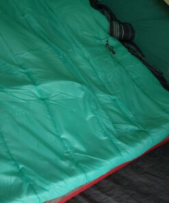 TETON Sports Mammoth Queen Size Sleeping Bag- Double Sleeping Bag – A Warm Bag The Whole Family can Enjoy – Great Sleeping Bag for Camping, Hunting and Base Camp. Compression Sack Included Teal Mammoth 0F 50 71MvogU07TL