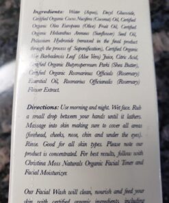 Face Wash, Facial Cleanser, Oil Cleanser - Helps as a Blackhead Remover with Organic Rosemary Oil, Shea Butter and Aloe Vera - Gentle Facewash To Soften, Soothe & Balance Skin, Made in USA, 4oz 39 71MwMQD3n3L