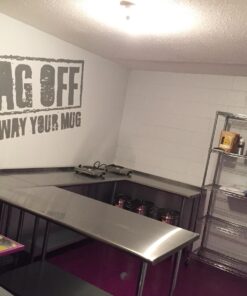 GRIDMANN Stainless Steel Work Table 60 x 30 Inches, NSF Commercial Kitchen Prep Table with Under Shelf for Restaurant and Home 60 in Long x 30 in Deep 26 71MxZMEm7GL