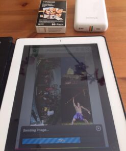 Zink Polaroid ZIP Wireless Mobile Photo Mini Printer (White) Compatible w/ iOS & Android, NFC & Bluetooth Devices 57 71N I6yBfBL 2