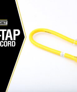 Yellow Jacket 2882 12/3 Heavy Duty 15-Amp, 125 Volts 1875 Watts, Premium SJTW Contractor Grade 3 Outlet Extension Cord with Lighted End, 2-Feet, Yellow, UL Listed, 2 Foot,… 11 71N NkIARPL