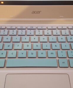 Keyboard Cover for Acer Chromebook Spin 11 311 CP311 C738T 511/Chromebook Spin 512 12"/Chromebook Spin 713 CP713 13.5/Chromebook CB3 CB5 11.6/Chromebook 14 CB3 CP5/Chromebook 15 CB5-571 CB3-531/532 Gradual Mint Green 20 71N aTOODgL