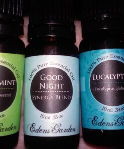 Edens Garden Good Night Essential Oil Synergy Blend, 100% Pure Therapeutic Grade (Undiluted Natural/Homeopathic Aromatherapy Scented Essential Oil Blends) 10 ml 10 ml (.33 fl oz) 23 71N bhyiD5L
