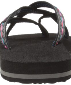 Teva Women's Olowahu Flip-Flop 8 Felicitas Black 18 71N l5hS8FL 1
