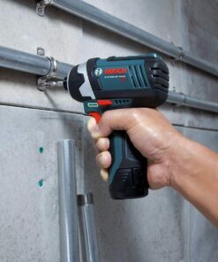 BOSCH CLPK22-120 12V Max Cordless 2-Tool 3/8 in. Drill/Driver and 1/4 in. Impact Driver Combo Kit with 2 Batteries, Charger and Case,Blue 12V Kit 32 71N sFJZ1BL