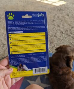 DakPets Pet Deshedding Tool | Professional Cat and Dog Brush for Shedding | Fur Deshedding Brush and Pet Hair Remover for Cats and Dogs | Stainless Steel Cat and Dog Shedding Brush for Pet Grooming Hot Pink 51 71N0VyLVSLL