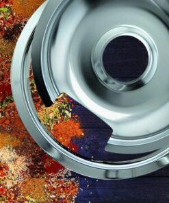 Range Kleen 1056RGE8 Style D Chrome 4 Pack Drip Pans and 4 Pack Trim Rings 15 71N0xqoEvrL