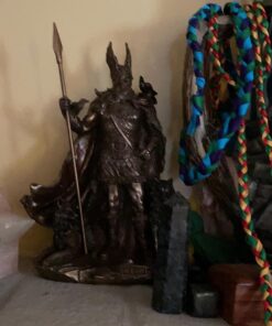 Unicorn Studio 9.75 Inch Norse God - Odin Cold Cast Bronze Sculpture Figurine One Size 19 71N2VG2nsPL