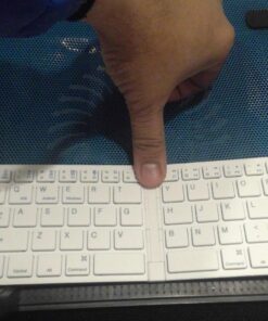 IKOS Folding Bluetooth Wireless Keyboard Slim Pocket Portable Travel Foldable Full Size Keyboard with Stand Holder for iPhone6-13 Max iPad Mini/Pro/Air, iOS Android Windows Laptop Smartphone/Tablet 37 71N2lH6EhpL