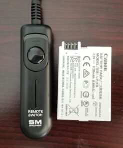 SMDV Remote Shutter Release Cable for Canon Digital Rebel t3, t3i, t2, t2i,xt, xti, xs, xsi 300d, 350d, 400d, 450d, 500d, 550D, 600D, 1000d, 60d Fullly Compatible with Canon RS 60-E3 20 71N2mBBBuGL