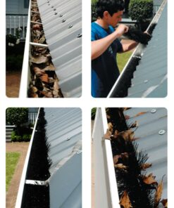 Gutter Whiskers Gutter Guard, 18-Foot Pack, Contains 3ft x 4.1in, 6 Pack 9 71N3X8b2x2L