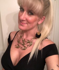 Jane Stone Vintage Swallow Fashion Collar Necklace Bib Statement Jewelry for Women Antique Bronze 31 71N4QSOT4L