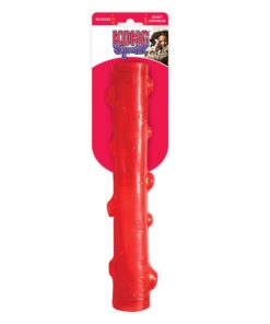 KONG - Squeezz Stick - Strong Squeaky Dog Toy, Squeaks even if punctured - For Large Dogs (Assorted Colors) 20 71N4hANy5BL