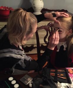 MyArtscape Travel Paint Brush Set, 7 Ultra Short-Handle Brushes with Case Holder - for Watercolor, Gouache and Acrylic - Synthetic Hair - Ideal for Plein Air Painting - Art Supplies 45 71N5dACuEqL