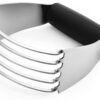 Spring Chef Dough Blender, Top Professional Pastry Cutter with Heavy Duty Stainless Steel Blades, Medium Size, Black 3" Medium 14 71N6765pp9L