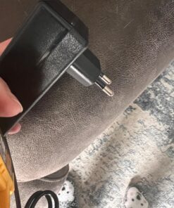 2 Battery Electric Spin Scrubber, 1000RPM Cordless Cleaning Brush Waterproof with 20V Power Supplied, Adjustable Extension Arm, 4 Replaceable Cleaning Heads, Hook, Gloves - for Tub/Tile/Wall/Floor Yellow-2 Batteries 25 71N7PGkUQ3L