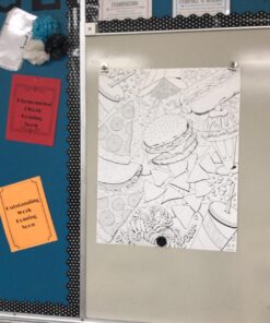 Carson Dellosa 36 Ft Scalloped Black and White Polka Dot Bulletin Board Borders, Classroom Borders for Bulletin Board, White Board, Cork Board, Locker, and Classroom Décor, Bulletin Board Trim Black & White Dots 28 71N7Qh7nDdL 1