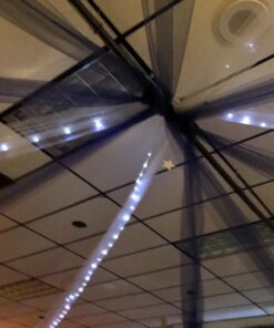 Craft And Party, Navy Blue Fabric Tulle Roll 54 Inch by 40 Yards (120 ft) Fabric Tulle Bolt for DIY Tutu Skirt, Wedding and Decoration (Navy Blue) 54" x 40 yards 33 71N85BXAikL