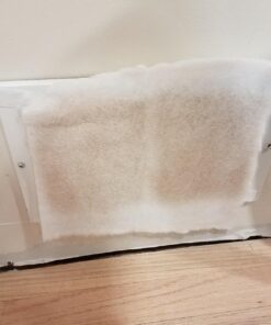 Ventilaider Complete Air Vent Register Filter Set Cut to Fit Any Size 16" x 60" & 50" Installation Tape, Electrostatic Fabric. Purifies Air, Helps Reduce Dust from Ducts, AC Furnace System 1 23 71N8CZK OvL