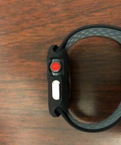 Spigen Rugged Armor Designed for Apple Watch Case for 42mm Series 3/Series 2/1/Original (2015) - Black 62 71N8zaC2AgL