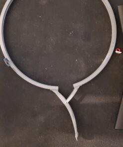 Eagle 20 Gallon Salvage Barrel Drum with Metal Ring Lever-Lock Lid, 21" Height, 21" Diameter, Blow-Molded HDPE, Yellow, 1654 56 71NAjplzIhL