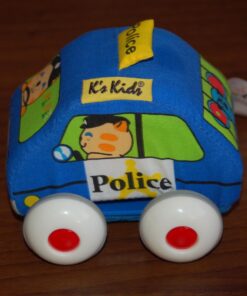 Melissa & Doug K's Kids Pull-Back Vehicle Set - Soft Baby Toy Set With 4 Cars and Trucks and Carrying Case - Pull Back Cars, Toys For Babies And Toddlers 56 71NAuP1JHgL