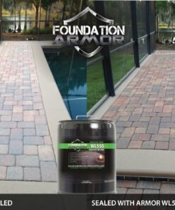 Alternative view of Armor WL550 Matte Wet Look Enhancer Sealer Concrete, Brick, Pavers, Stone, and Slate