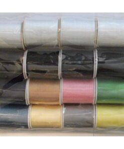 Polyester Sewing Thread Set - 24 Spools (200 Yards Each)