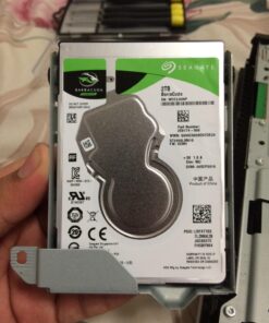 Seagate BarraCuda 2TB Internal Hard Drive HDD – 2.5 Inch SATA 6 Gb/s 5400 RPM 128MB Cache for PC Laptop (ST2000LM015) BarraCuda 2.5-Inch Standard Packaging 74 71NC9W7lJAL