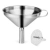 New Star Foodservice 42641 Stainless Steel Funnel with Detachable Strainer/Filter, 5", Silver 8 71NCLgjZrCL