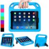LEDNICEKER Case - Lightweight Shockproof Handle Convertible Stand for iPad Mini 5, Mini 4, Mini 3 and Mini 2 - Blue 48 71NCUxcvhPL